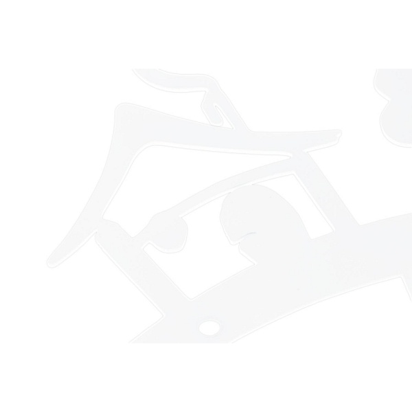 Wieszak ścienny Domek biały - Intesi